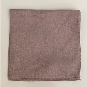 J. Lindeberg Pink Mauve Pocket Square Handkerchief